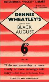 66th Thousand front of wrapper of Black August