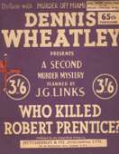 (65th reprint blue cover for Who Killed Robert Prentice?)