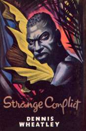 (1966 Book Club wrapper for Strange Conflict)