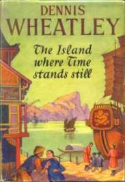 (1st edition wrapper for The Island Where Time Stands Still)