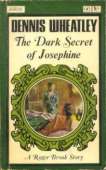 (1966 cover for The Dark Secret Of Josephine)