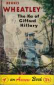 (1961 cover for The Ka Of Gifford Hillary)