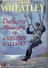 (1st edition wrapper for The Secret Missions Of Gregory Sallust)