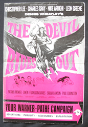 The Devil Rides Out – Cinema Managers publicity booklet