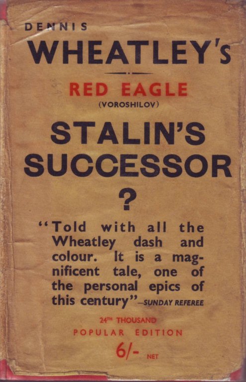 (1938 reprint cover for Red Eagle)