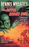 (cheap edition cover for The Devil Rides Out)