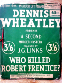 (1980 reprint cover for Who Killed Robert Prentice?)