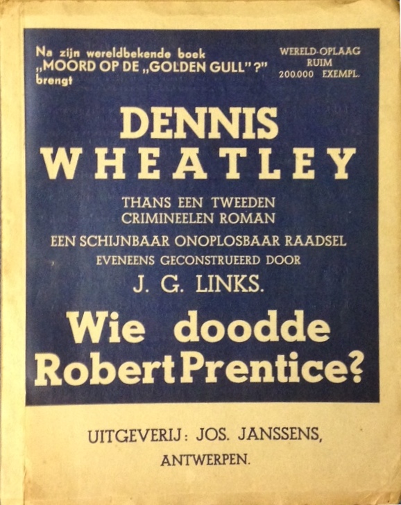 Dennis Wheatley Belgium