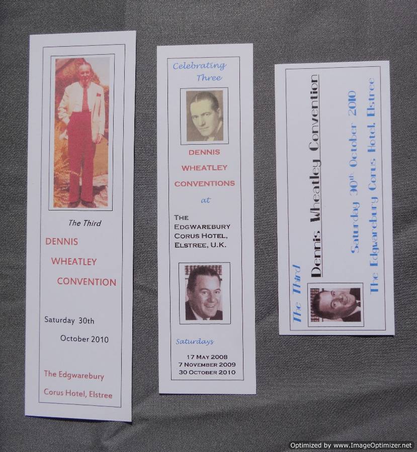 Paper bookmarks created by Steve Whatley